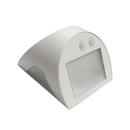 Applique murale solaire LED avec détecteur LED/3W/3,7V 3000/4000K 1200 mAh IP54 blanche