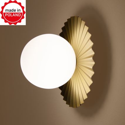 Applique murale SUNPLISS 1xG9/10W/230V Ø 20 cm dorée/crème