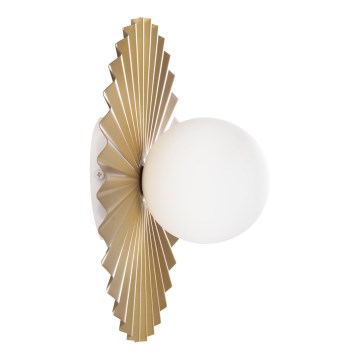 Applique murale SUNPLISS 1xG9/10W/230V Ø 35 cm doré/crème