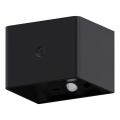 Applique murale tactile à intensité variable avec détecteur MIRI LED/2,5W/3,7V 3000/4000/6400K 4000 mAh noir