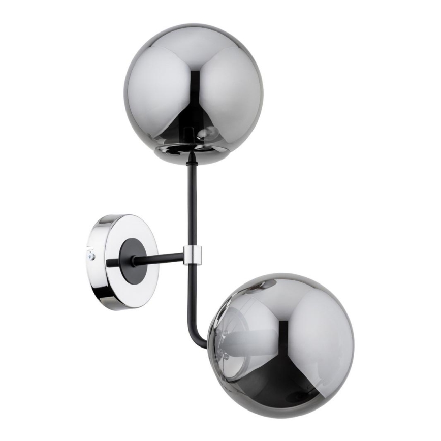 Applique murale TRANSFORMERS 2xE14/40W/230V chrome brillant