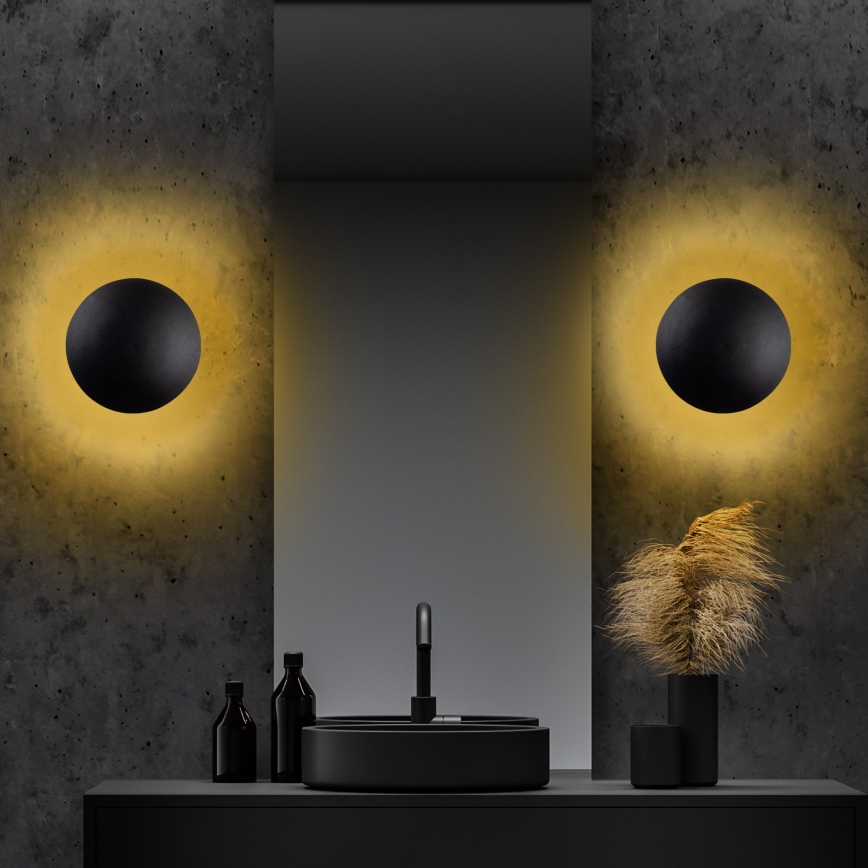 Applique murale YOSMA LED/5W/230V 3000K noir/cuivre