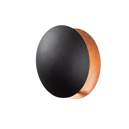 Applique murale YOSMA LED/5W/230V 3000K noir/cuivre
