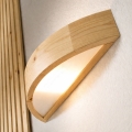 Applique NATURAL 1xE27/60W/230V pino/beige