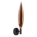 Applique NORDIC 1xG9/5W/230V nero/rame
