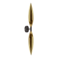 Applique NORDIC 2xG9/5W/230V nero/oro