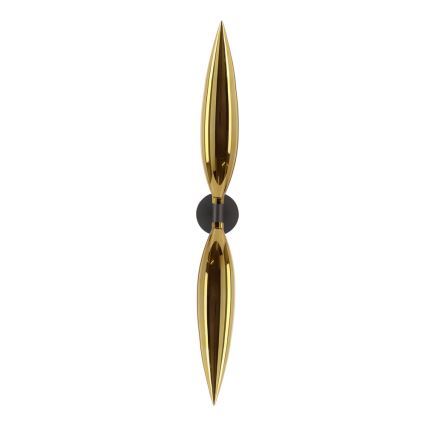 Applique NORDIC 2xG9/5W/230V nero/oro