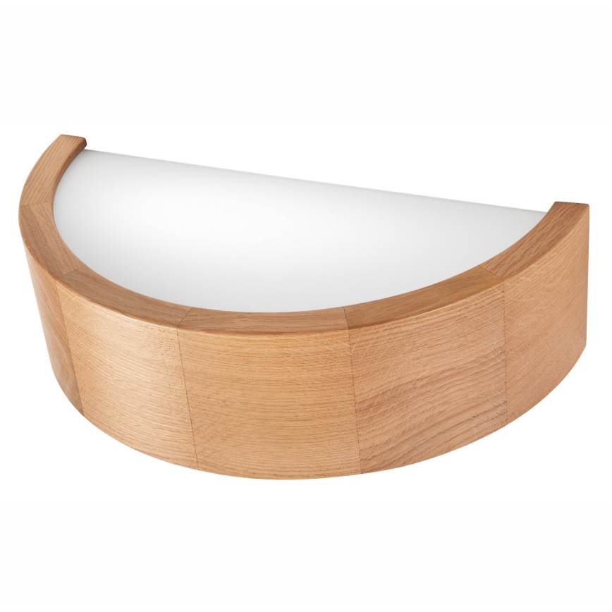 Applique OAK 1xE27/60W/230V quercia