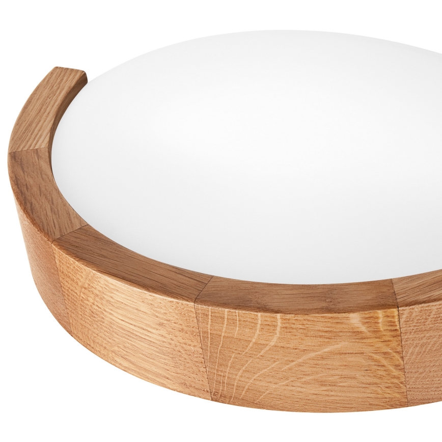 Applique OAK SLIM 1xE27/60W/230V quercia