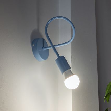Applique OXFORD 1xE27/15W/230V blu