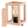 Applique PAKO 1xE27/15W/230V beige
