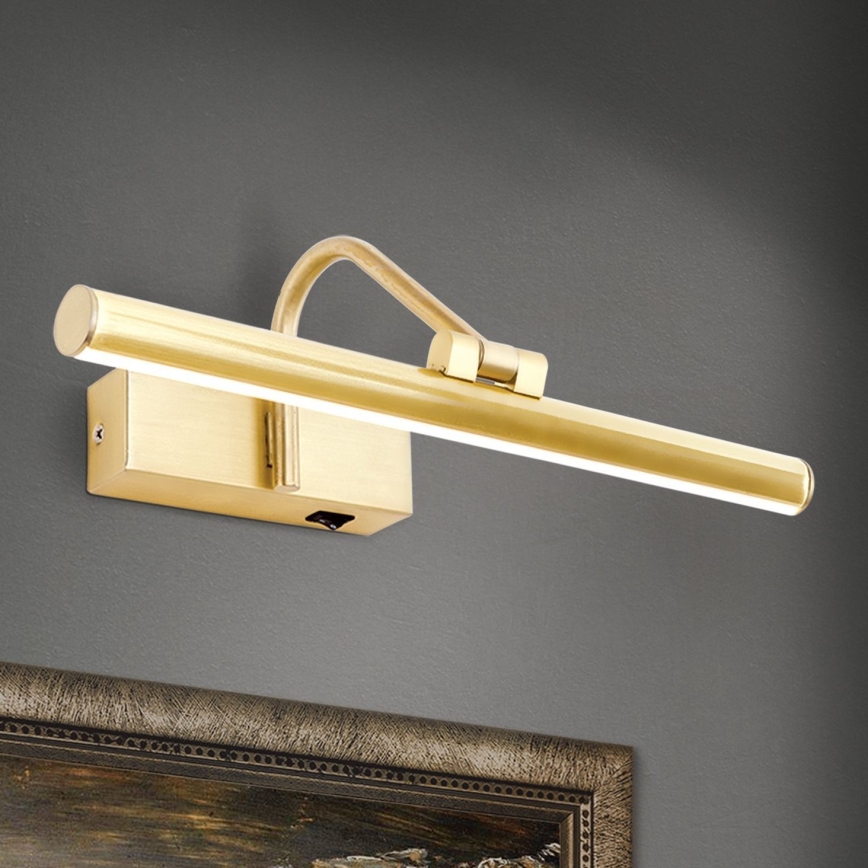 Applique pour tableau PORTRAIT LED/6W/230V 30 cm doré