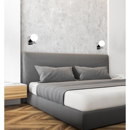 Applique RAISA 1xG9/40W/230V cromo lucido