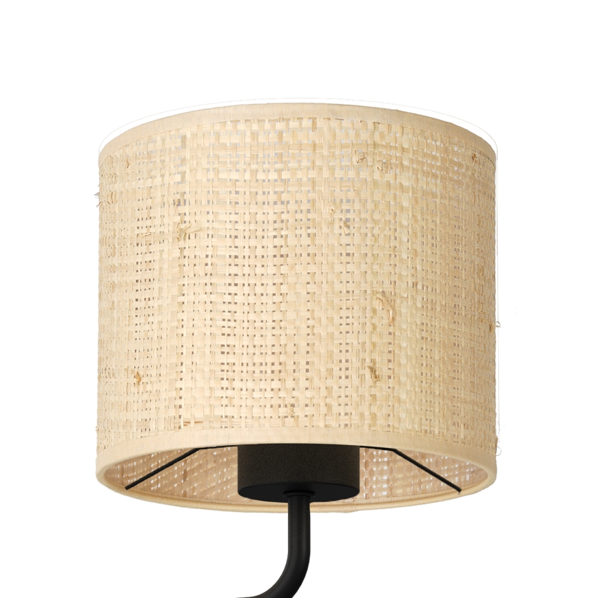 Applique RATTAN 1xE27/60W+1xG9/8W/230V rattan