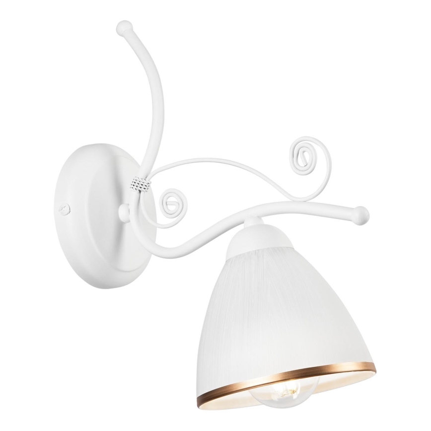 Applique RETRO II 1xE27/60W/230V bianco