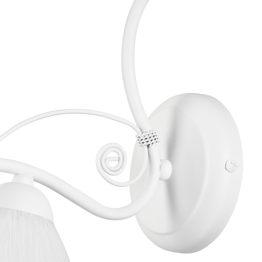 Applique RETRO II 1xE27/60W/230V bianco