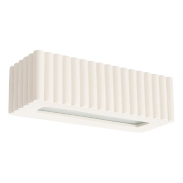 Applique RIGATA 1xE27/15W/230V ceramica/crema