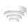 Applique RINGS 2xE27/15W/230V bianco