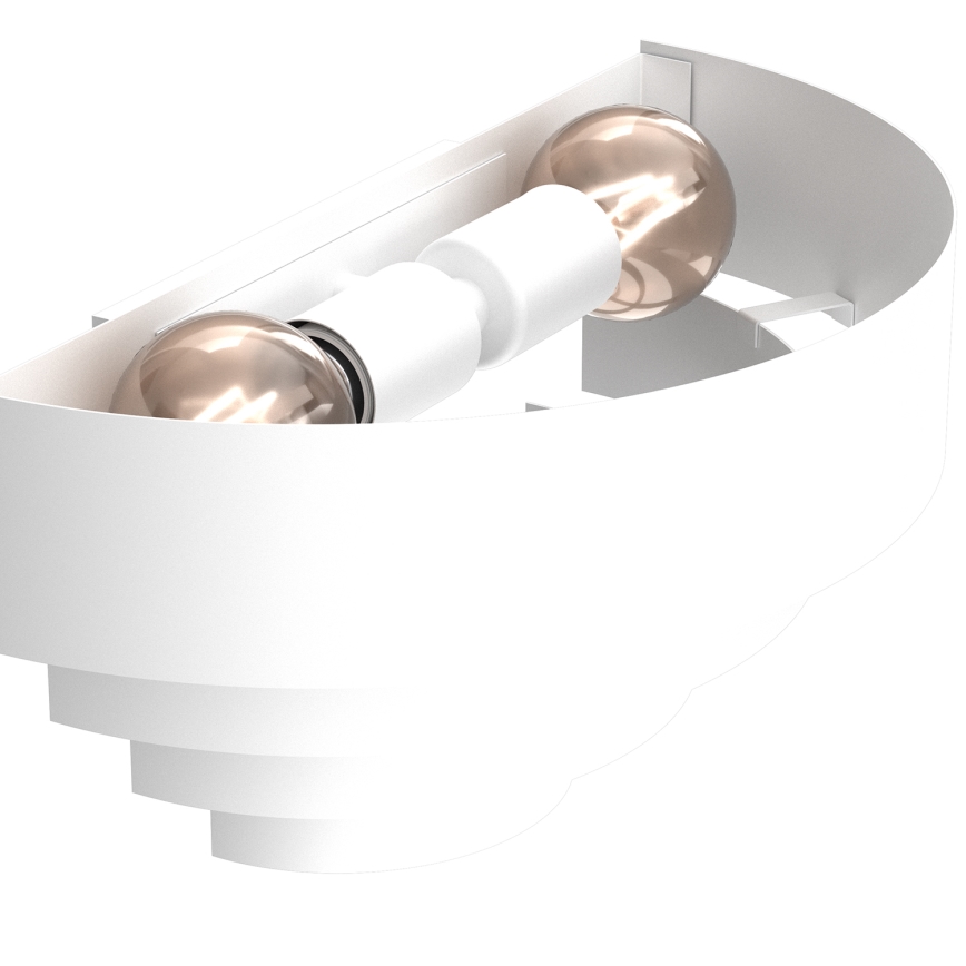 Applique RINGS 2xE27/15W/230V bianco