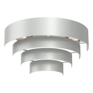 Applique RINGS 2xE27/15W/230V cromo lucido