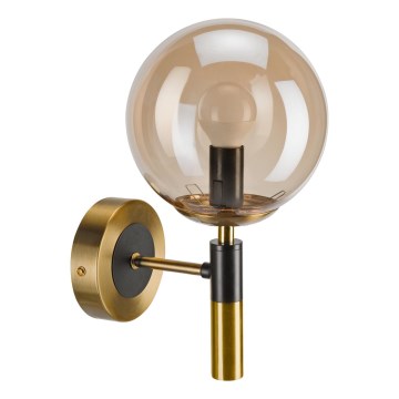 Applique ROLLO 1xE14/5W/230V oro/fumé beige