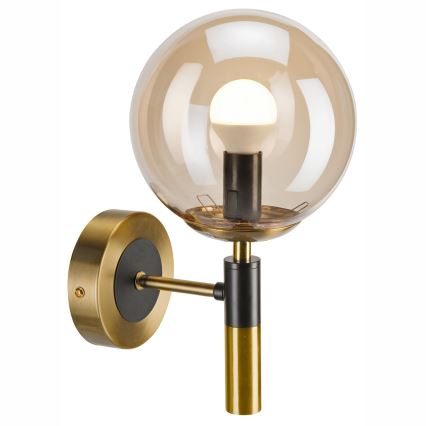 Applique ROLLO 1xE14/5W/230V oro/fumé beige