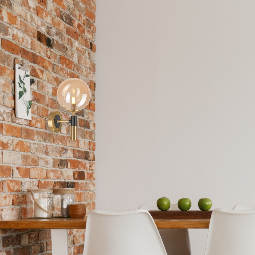 Applique ROLLO 1xG9/5W/230V oro/fumé beige