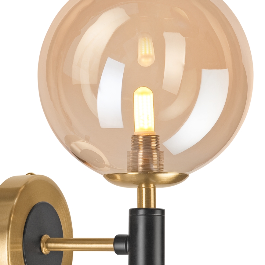 Applique ROLLO 1xG9/5W/230V oro/fumé beige