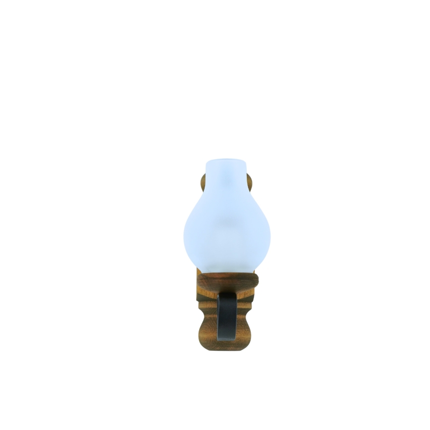 Applique RUSTIC 1xE14/40W/230V faggio