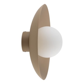 Applique SLATE 1xG9/8W/230V diametro 28 cm beige