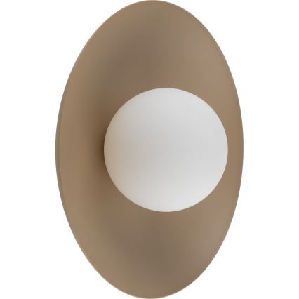 Applique SLATE 1xG9/8W/230V diametro 28 cm beige
