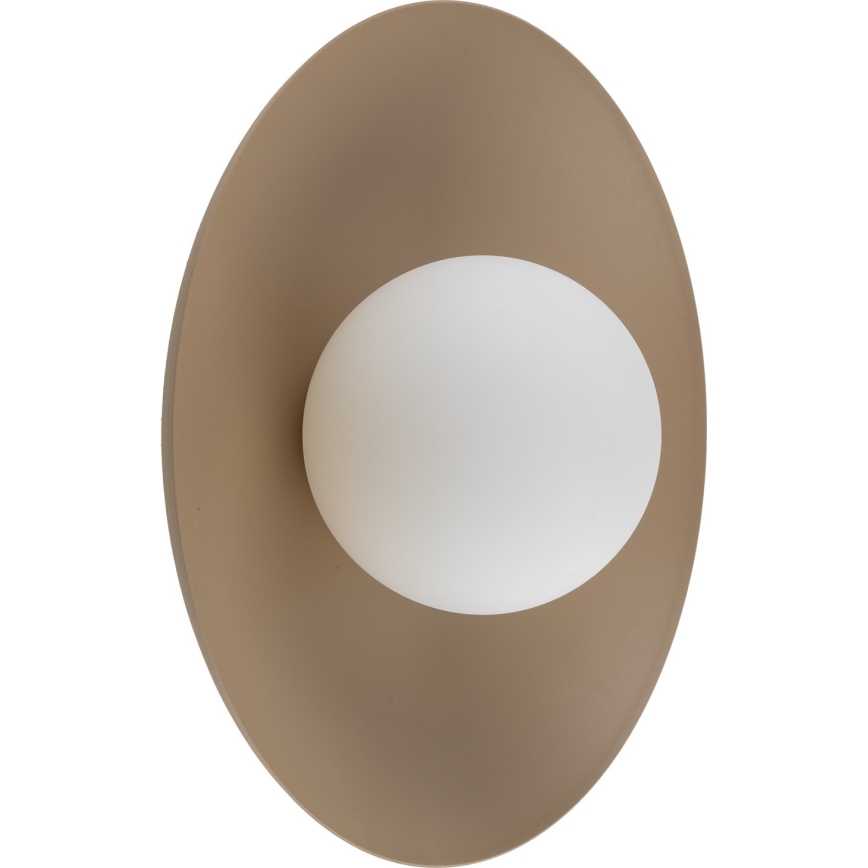 Applique SLATE 1xG9/8W/230V diametro 28 cm beige