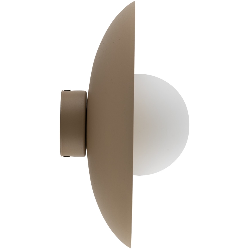 Applique SLATE 1xG9/8W/230V diametro 28 cm beige