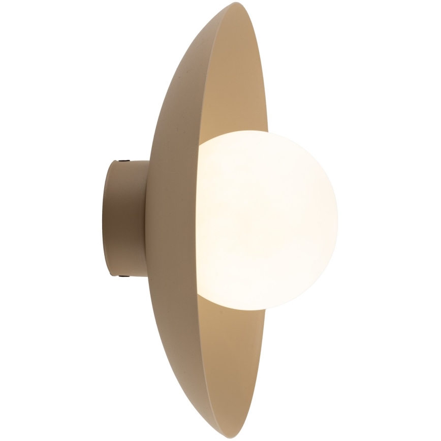 Applique SLATE 1xG9/8W/230V diametro 28 cm beige
