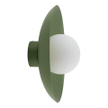Applique SLATE 1xG9/8W/230V diametro 28 cm verde