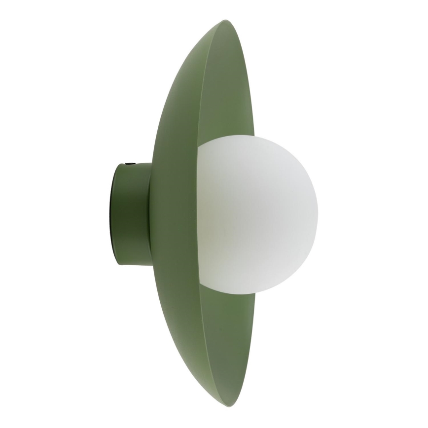 Applique SLATE 1xG9/8W/230V diametro 28 cm verde