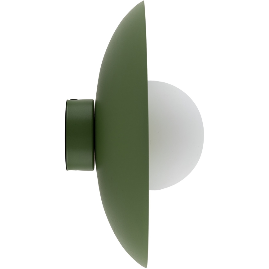 Applique SLATE 1xG9/8W/230V diametro 28 cm verde