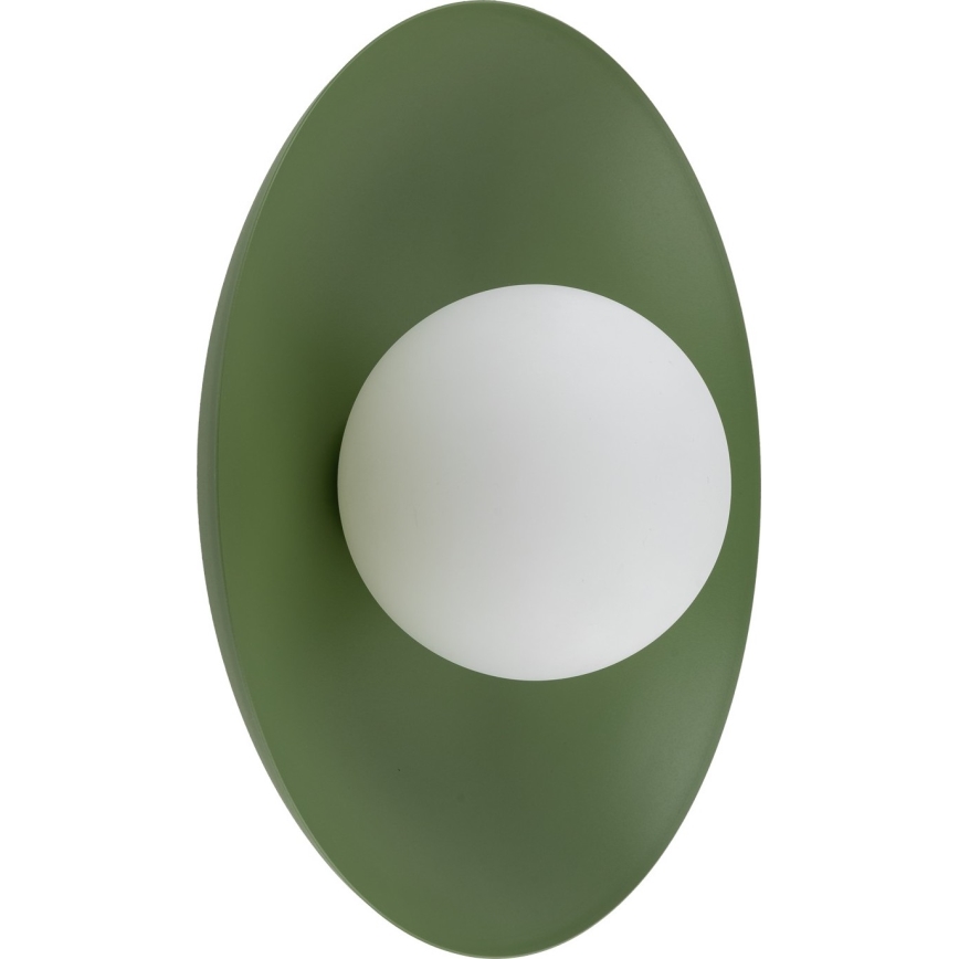 Applique SLATE 1xG9/8W/230V diametro 28 cm verde