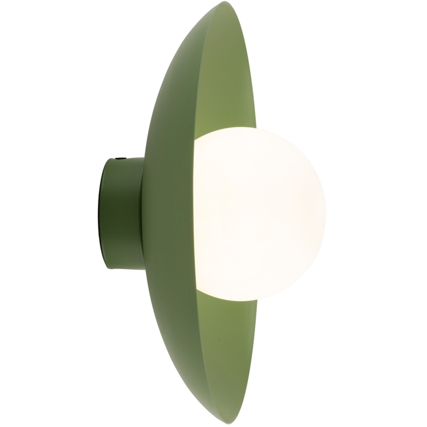 Applique SLATE 1xG9/8W/230V diametro 28 cm verde
