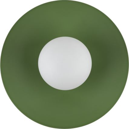 Applique SLATE 1xG9/8W/230V diametro 28 cm verde