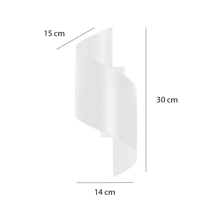 Applique SPINER 1xG9/8W/230V bianco