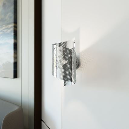 Applique SPIRAL 1xG9/8W/230V cromo opaco