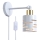 Applique spot murale avec interrupteur ELEN 1xE27/35W/230V blanc/doré
