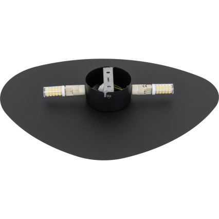 Applique STONE 2xG9/8W/230V 30x39 cm nero