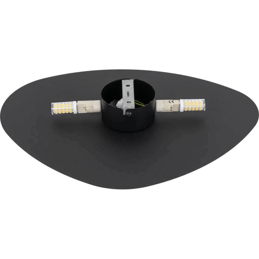 Applique STONE 2xG9/8W/230V 30x39 cm nero