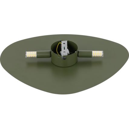 Applique STONE 2xG9/8W/230V 30x39 cm verde