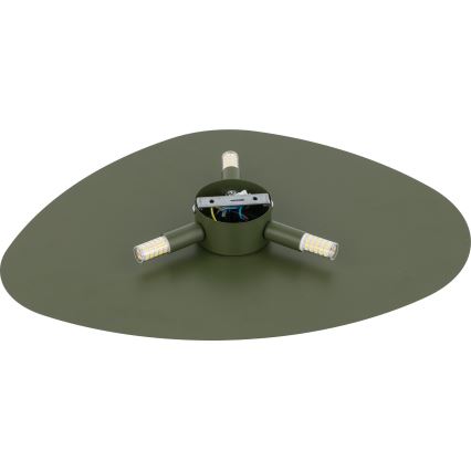 Applique STONE 3xG9/8W/230V 37x49 cm verde