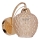 Applique TOBIAS 1xE27/40W/230V Oro rosa