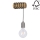 Applique TRABO 1xE27/25W/230V - certificato FSC