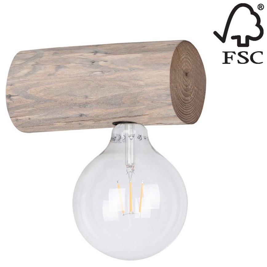 Applique TRABO 1xE27/25W/230V - certificato FSC